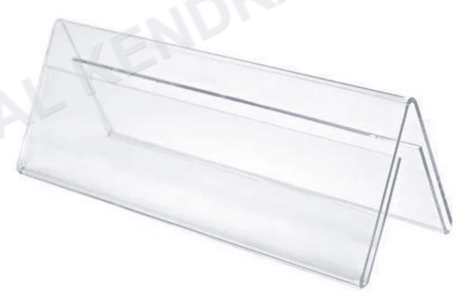 Acrylic MENU Stand (AM100) — Vasu Mangal Kendra