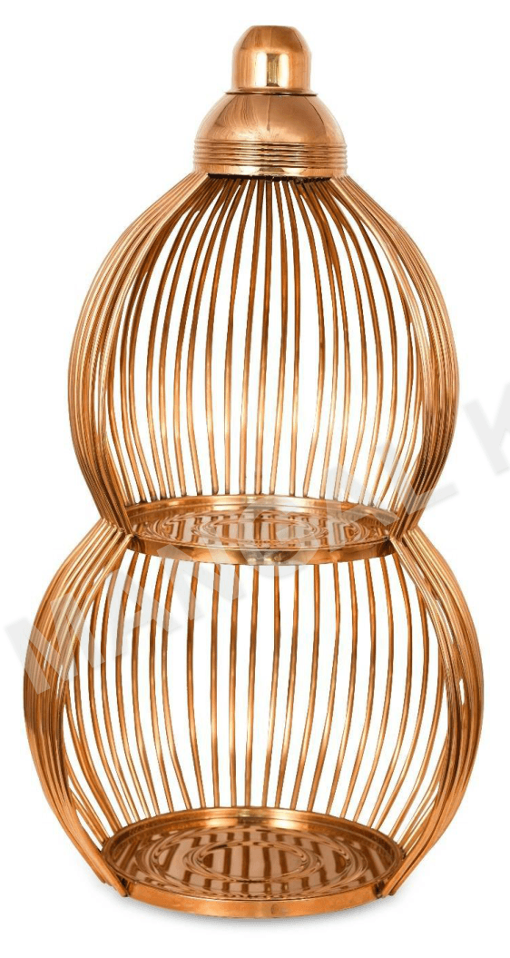 Golden Modak Plate Stand (GMP150) — Vasu Mangal Kendra