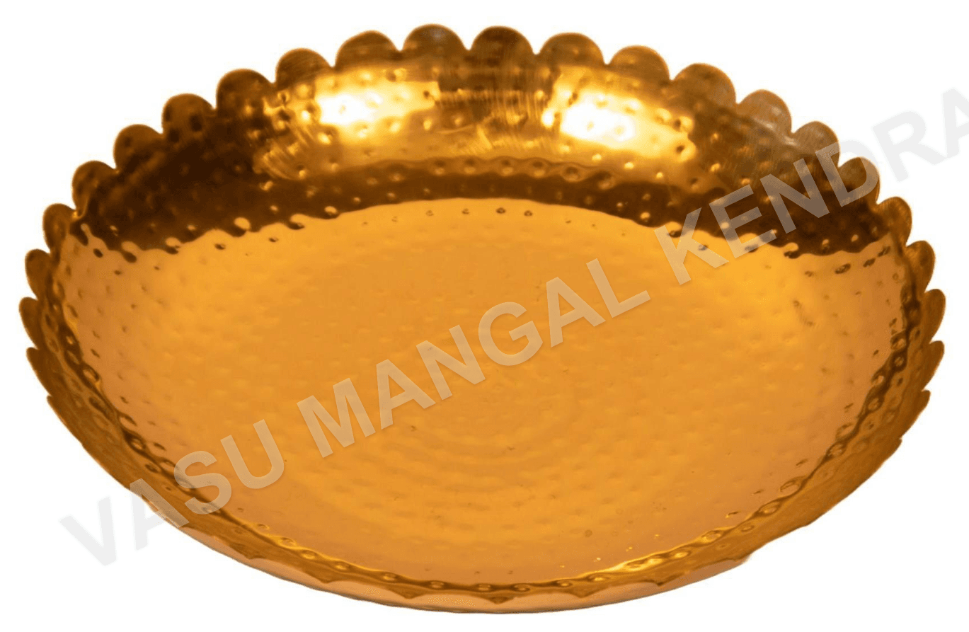 Golden Platters & Display GP110 — Vasu Mangal Kendra