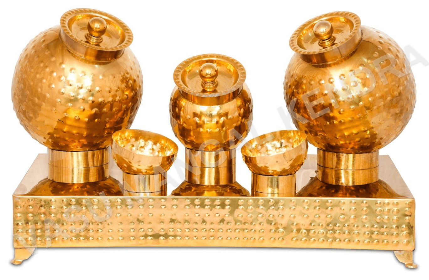 Golden Panipuri SET (GP81) — Vasu Mangal Kendra