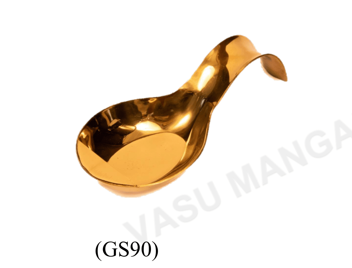 Golden Ladle Stands (GS90) — Vasu Mangal Kendra