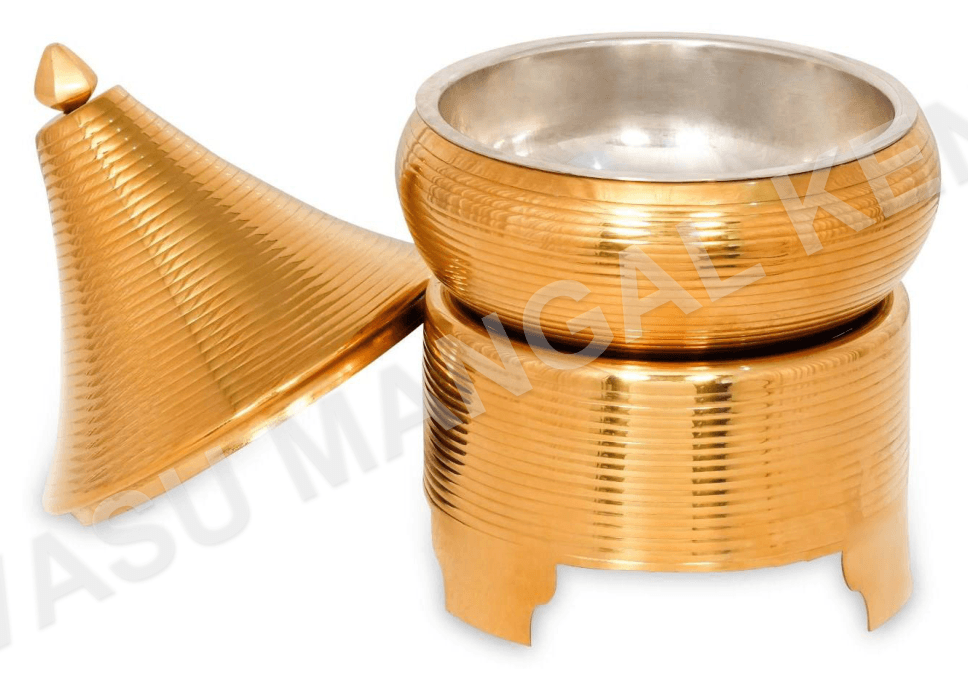 Stainless Steel Chafing & Serving MINI — Vasu Mangal Kendra
