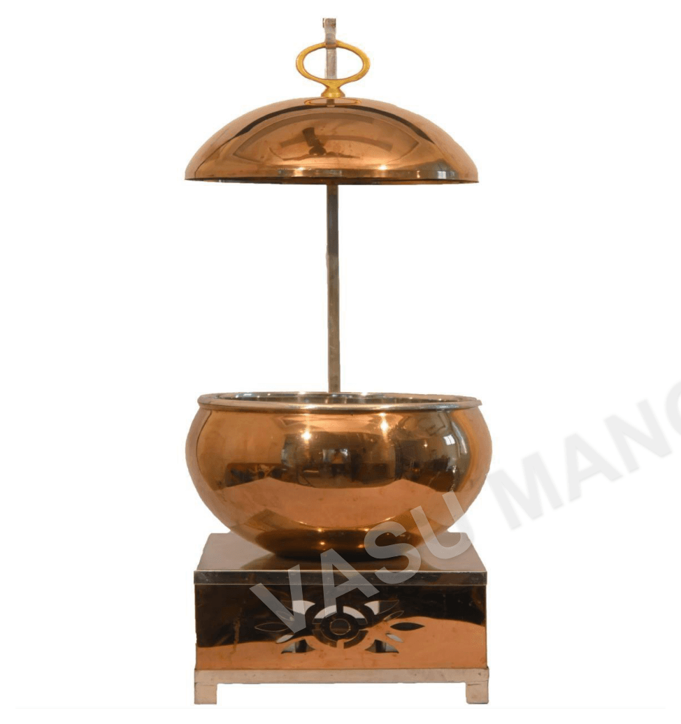 ROSE GOLD Chafing DISH (RC70) — Vasu Mangal Kendra