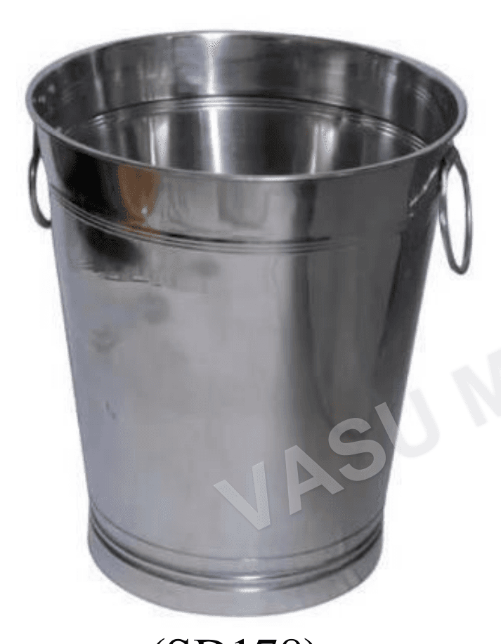 Stainless Steel Dustbin (SD178) — Vasu Mangal Kendra