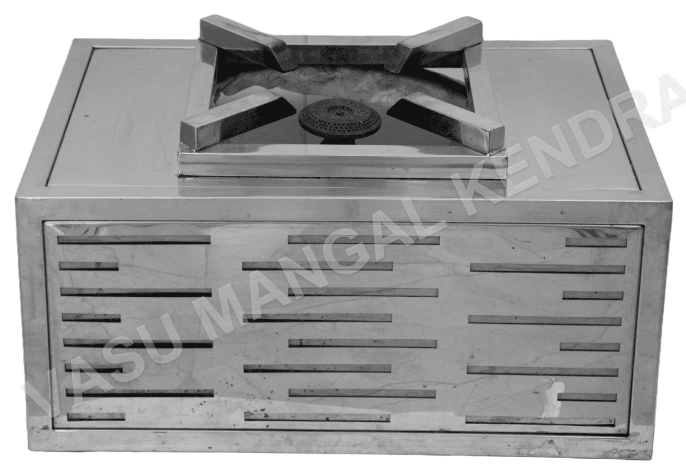 Stainless Steel Shegdi (SH192) — Vasu Mangal Kendra