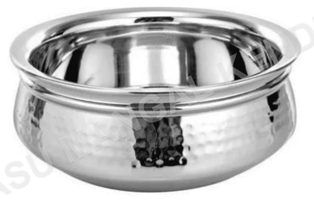 Stainless Steel Handi (SH229) — Vasu Mangal Kendra