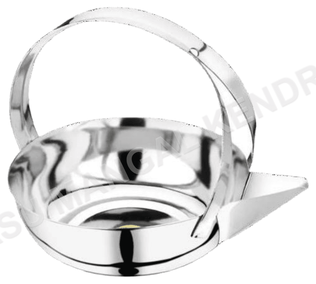 Steel Kamandalu (SK166) — Vasu Mangal Kendra