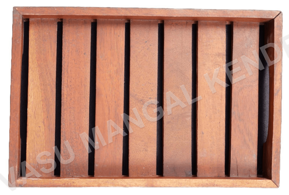 Wooden Cutlery TRAY (WP126) — Vasu Mangal Kendra